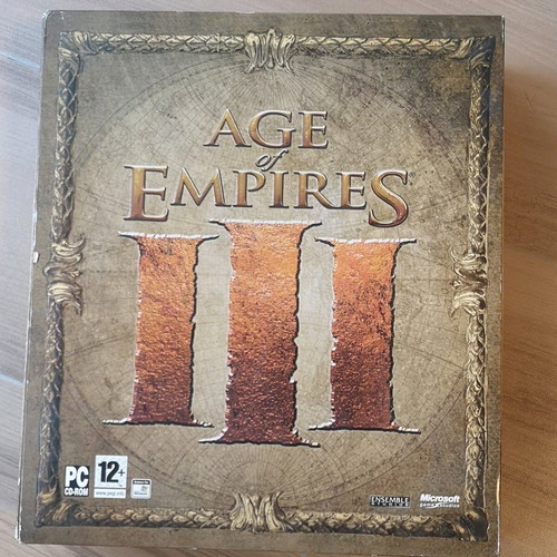 Age of Empires III Collectors Edition PC like new, complete