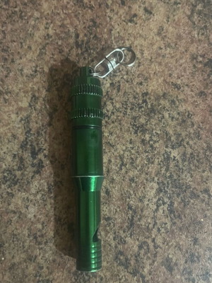 Sos rescue whistle like new with storage case