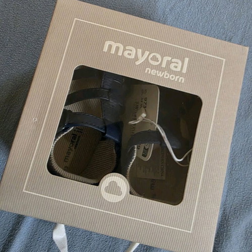 Mayoral Newborn Sandals Size 19 New