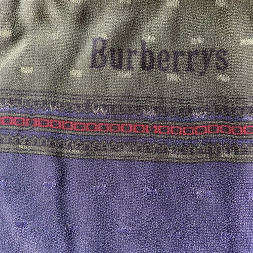 Burberry’s men's silk scarf new with beautiful patterns