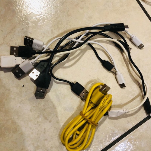 Cable pack of 15 pieces new