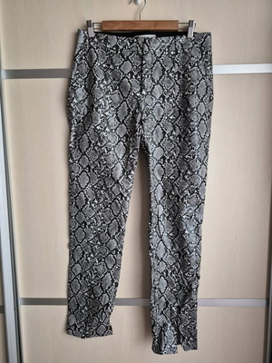 ZARA Παντελόνι Snake Print Τύπου Κέρινο Καινούργιο Μέγεθος M