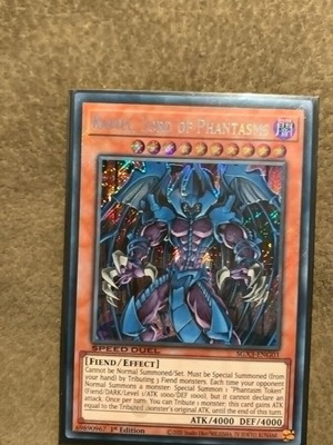 Raviel, Lord of Phantasms authentic Yu-Gi-Oh card like new