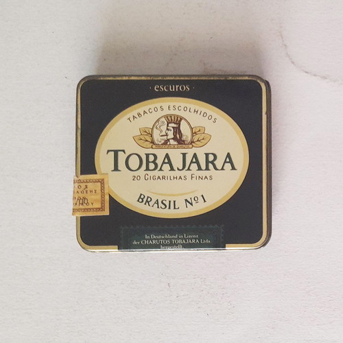 Tobajara metal cigarette case used