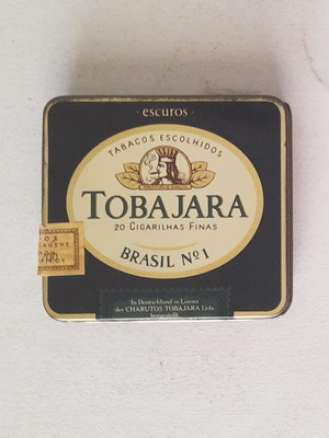 Tobajara metal cigarette case used