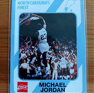 Καρτα Michael Jordan Coca Cola 1989