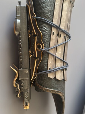 Assassins Creed Shadows Hidden Gauntlet plastic replica like new