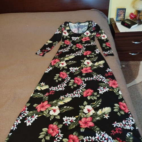 Benissimo Winter Dress with Flowers