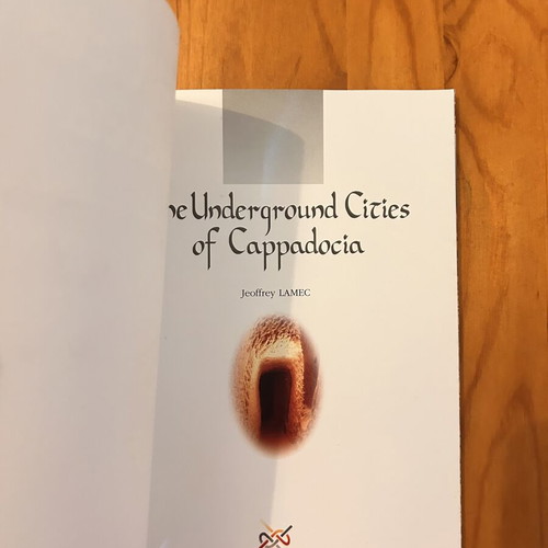 Underground Cities of Cappadocia book, English