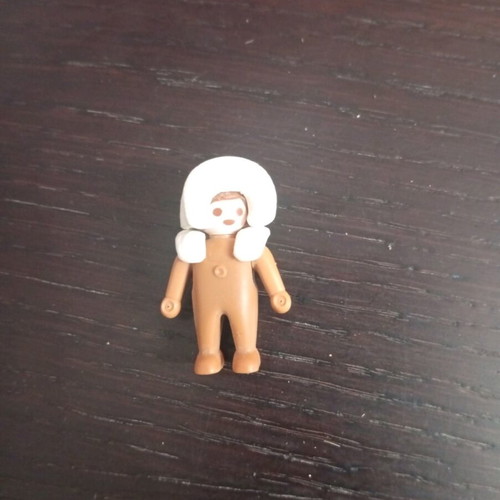 Playmobil baby figure used, vintage Eskimo from 1980 set