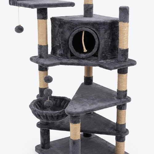 Cat scratching post used, height 1.80m