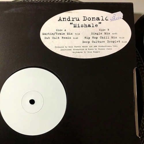 Andru Donalds Mishale 12" vinyl like new, pop