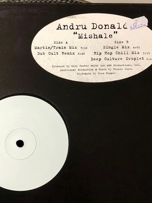 Andru Donalds Mishale 12" vinyl like new, pop