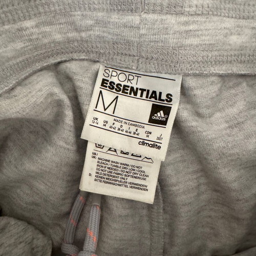 Adidas women's shorts Climalite like new, gray and orange