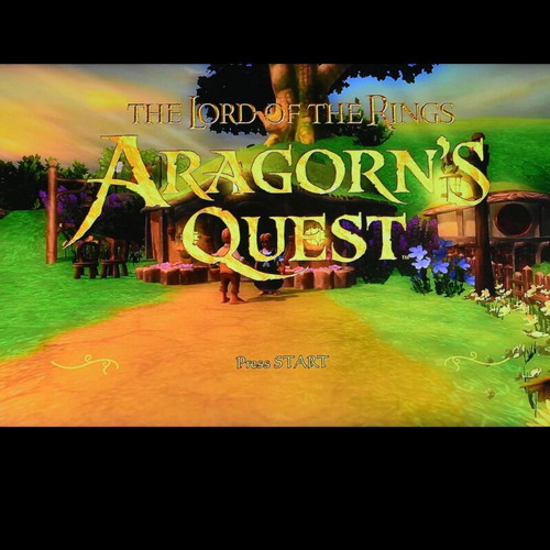 The Lord of the Rings Aragorn's Quest PS3 game like new