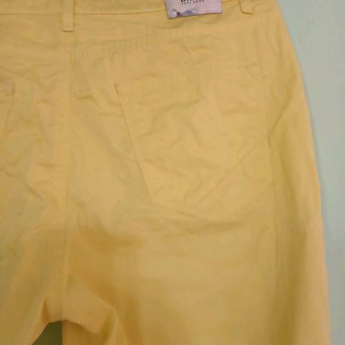 Brax yellow pants size M like new, cotton