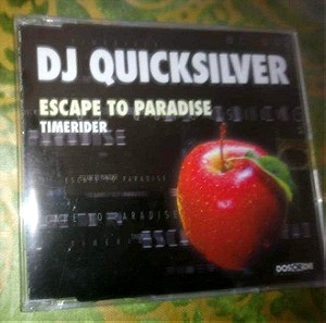 CD MAXI ΣΦΡΑΓΙΣΜΕΝΟ-DJ QUICKSILVER-ESCAPE TO PARADISE/TIMERIDER