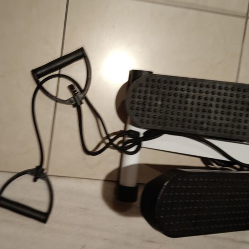 Mini Stepper with Resistance Bands and LCD Screen like new