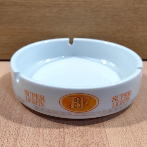 BF Bio Filter Super Lights Ceramic Ashtray like new