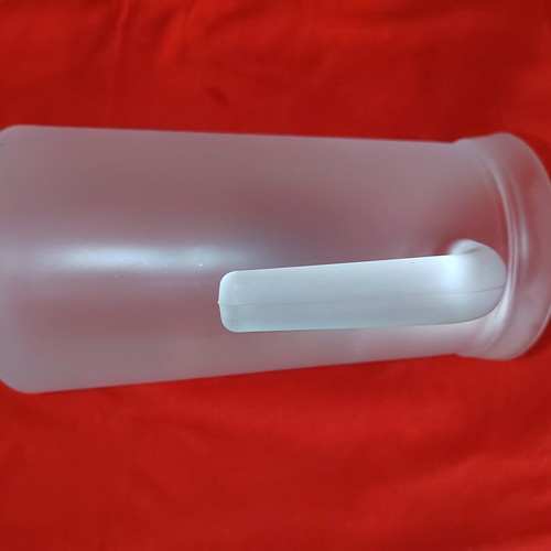 Serkova Vintage Collectible Pitcher 1990s Made in Italy Frosted Glass