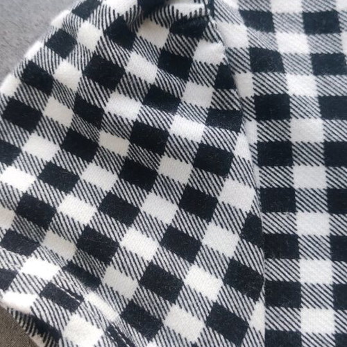 H&M girls dress with bolero like new, black and white gingham check