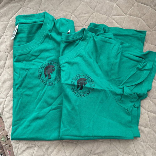 Milonas team short-sleeve sports shirts new for kids, set of 2