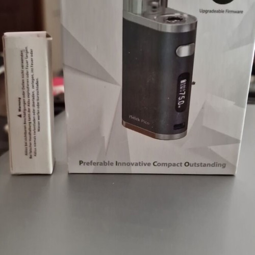 Eleaf iStick Pico 75W TC Box Mod used, full black/silver
