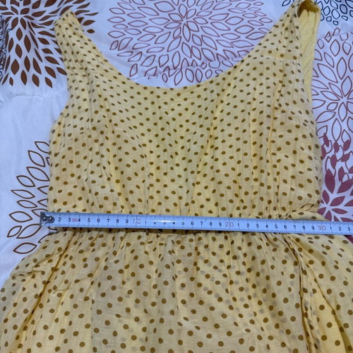 Dress used small-xsmall yellow with tail