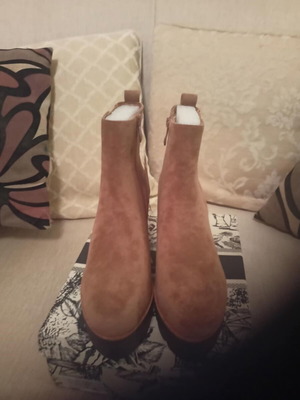 Women's shoes camel ankle boots size 39 Alta Moda new