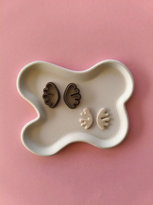 Polymer clay cutter like new for handmade earrings