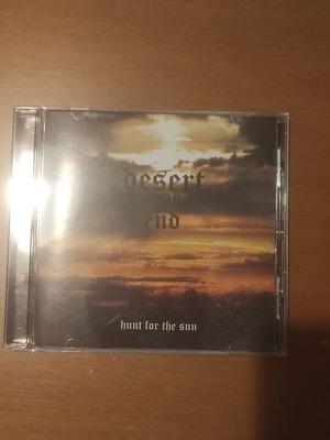 Desert Near the End Hunt for the Sun CD like new, metal