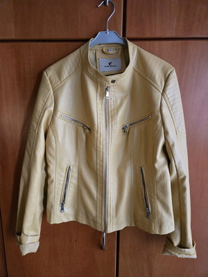 Γυναικείο biker jacket κίτρινο XXL καινούργιο