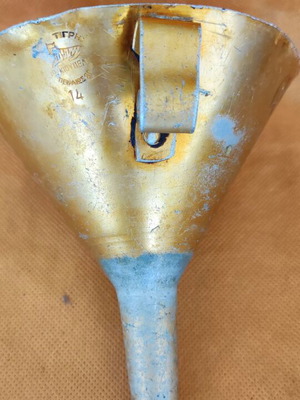 Tigris funnel rare antique used, Afoi Kioubeli 1960