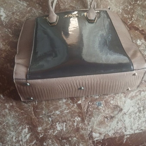 Alex Max Handbag new, beige and brown