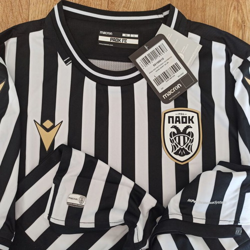 PAOK Thessaloniki soccer jersey original Macron new 2020-2021