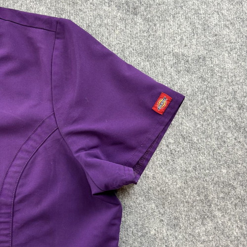 Dickies medical nurse blouse purple XL used