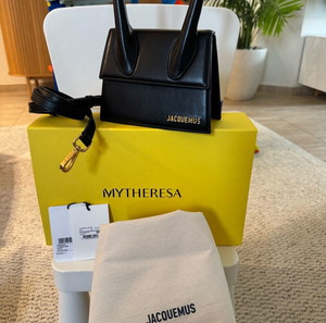 jacquemus γνήσια δερμάτινη τσάντα