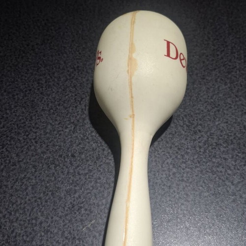 Dewar's vintage promotional maraca, bar memorabilia