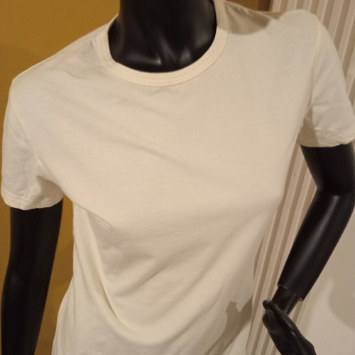 Women's Secret T-shirt new, size M, 100% cotton, cream color