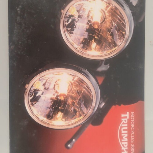 Triumph 2009 product catalog used