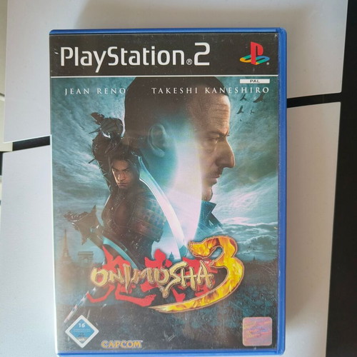 Onimusha 3 PS2 game used, complete with manual and case