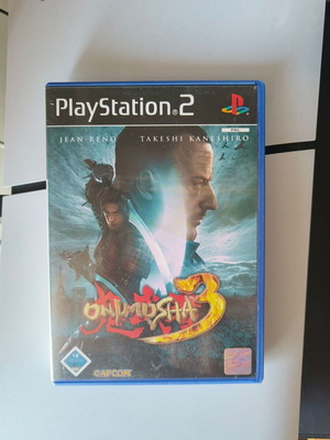 Onimusha 3 PS2 game used, complete with manual and case