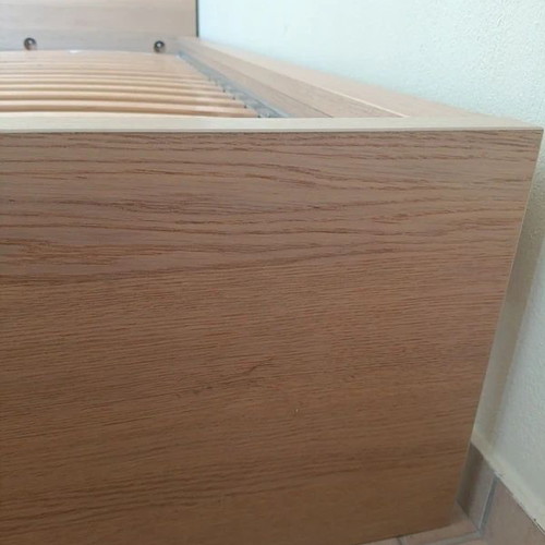 Ikea Malm bed frame beige 160x200 cm