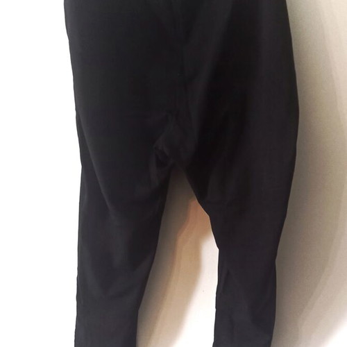 LaRedoute black pants 4XL like new, soft cotton, elastic waist