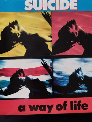 Suicide A Way of Life LP, first Greek pressing, Penguin Records, punk