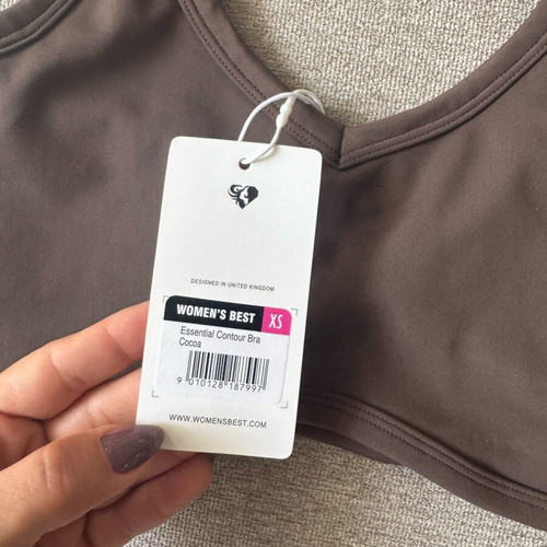 Essential Contour Bra sports bra XS brown new