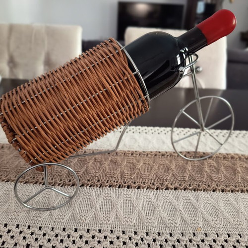 Wine holder decorative bicycle used