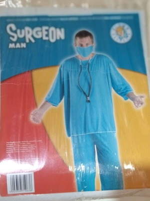 Carnival Costume Doctor new, one size adults