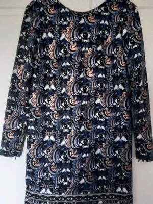 Mini dress Kenzo like new, black and blue, size S