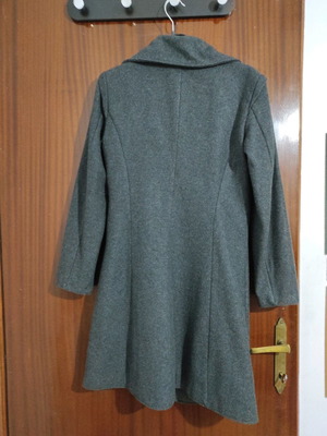Long gray coat size medium new